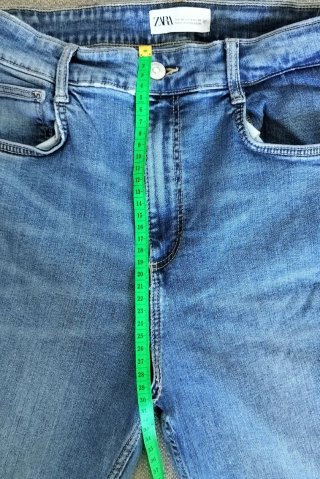 Jeans ZARA skinny vita alta tg 36/40