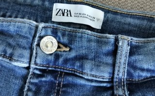 Jeans ZARA skinny vita alta tg 36/40