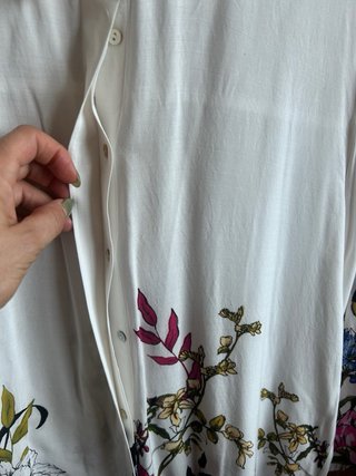 Camisa Stradivarius floral mujer