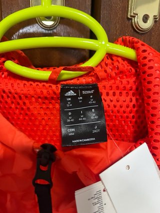 Chaqueta Adidas Karlie Kloss Naranja