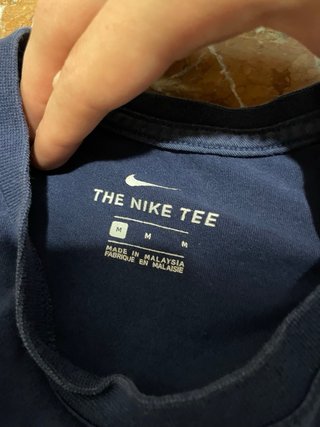Camiseta Nike Básica Azul Marino Talla M