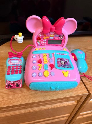 Caja Registradora Minnie Mouse Juguete