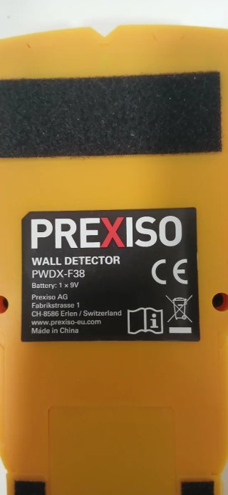 Detector Prexiso PWDX F38