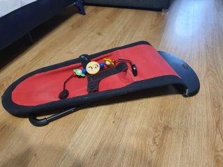 Hamaca BabyBjorn Roja y Negra