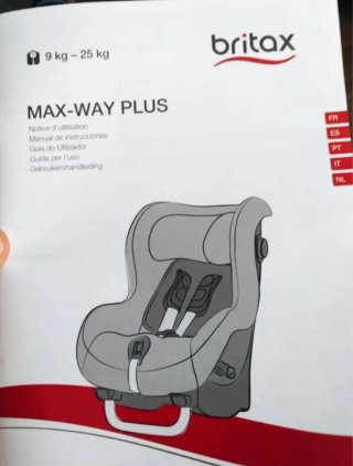 Silla coche Britax Römer Max-Way Plus