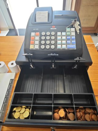 Caja Registradora Olivetti ECR 7200