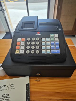 Caja Registradora Olivetti ECR 7200