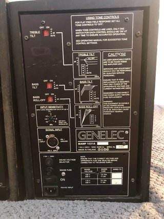 Genelec 1031A Monitor da Studio 1031