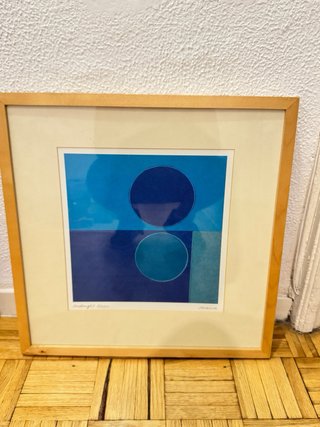 Cuadros Abstractos Marco Madera