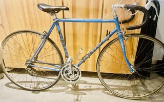Bicicleta Clásica Orbea Azul vintage