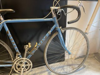 Bicicleta Clásica Orbea Azul vintage