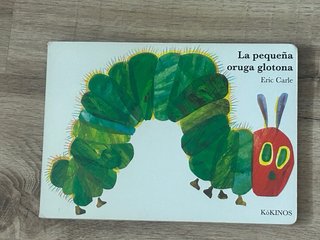 La pequeña oruga glotona y Leer y tocar- Libro jue