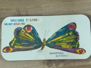 La pequeña oruga glotona y Leer y tocar- Libro jue