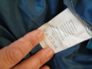 Lenzuola singole blu 100% poliestere