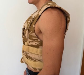 Chaleco Táctico Militar Británico Camuflaje