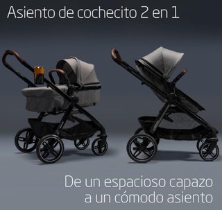Maxi-Cosi Zelia Select Trio 3 en 1 i-Size gris
