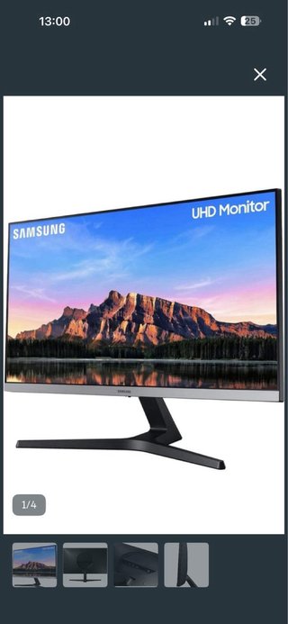 Monitor Samsung UHD 28 UR55