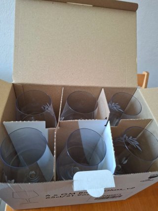 Calici bicchieri gin mare nuovi
