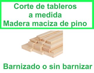Tableros a medida en madera maciza pino