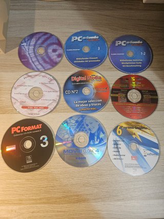 Lote DVDs Programas Informáticos Variados.