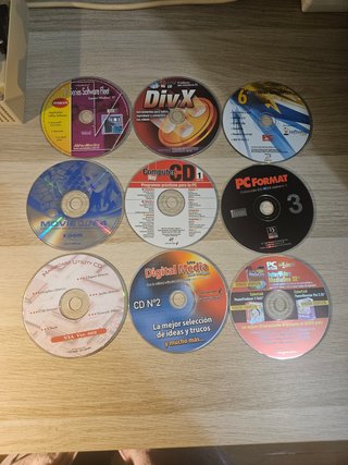 Lote DVDs Programas Informáticos Variados.