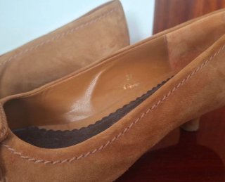 Zapatos 37 Carolina Herrera piel marrón