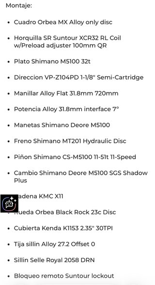 Orbea Mx 29 Bicicleta Montaña