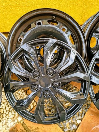 5 Llantas Hierro R14 5x100 VW Polo/Seat Ibiza