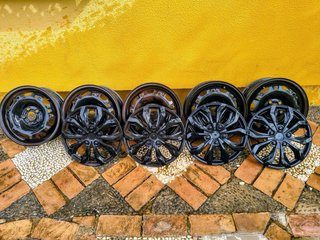 5 Llantas Hierro R14 5x100 VW Polo/Seat Ibiza