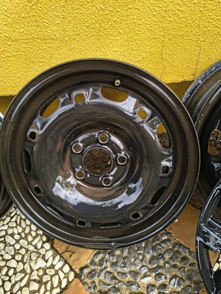 5 Llantas Hierro R14 5x100 VW Polo/Seat Ibiza