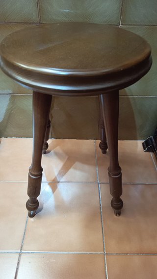 Conjunto accesorios baño madera maciza