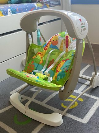 Hamaca y columpio Fisher-Price para bebé