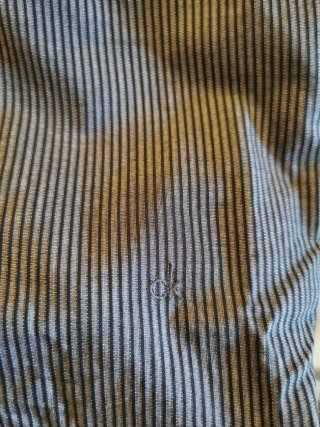 Camicia Uomo Calvin Klein M Grigia Nera