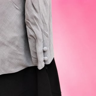 Vestito tubino elegante midi bicolor Monoprix
