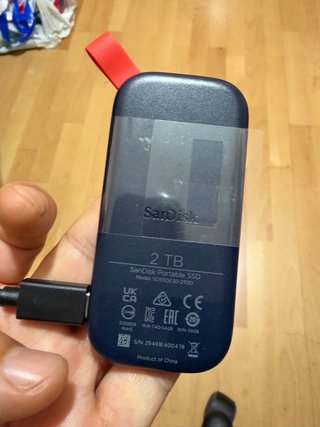 SanDisk SSD Portátil 2TB