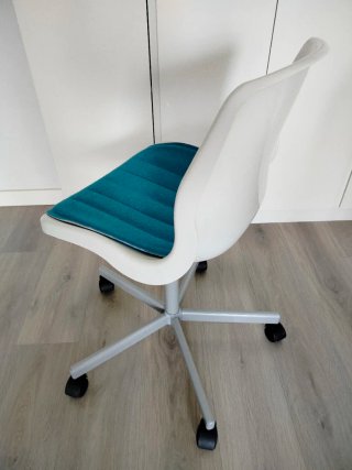 Silla oficina blanca ikea