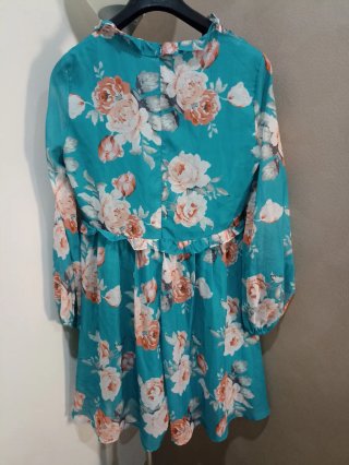 Vestito donna fantasia floreale.
