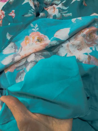 Vestito donna fantasia floreale.