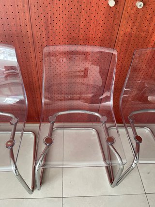 Sillas transparentes Ikea