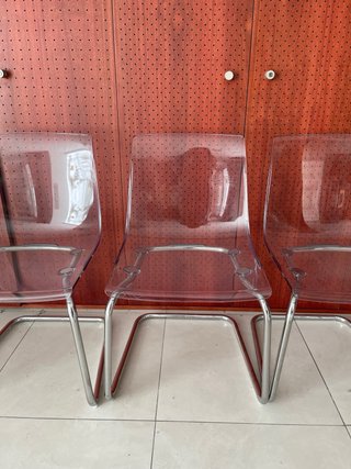 Sillas transparentes Ikea
