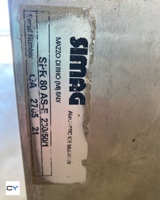 SIMAG SPR 80 Fabricador de Hielo Picado
