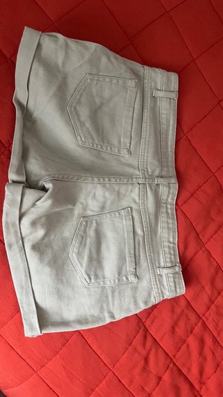 Shorts vaqueros beige Denim & Co talla 36