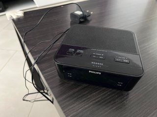 Radio Despertador Philips AJ1116 Negro