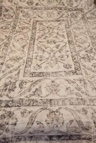 Alfombra 140x200 cm Beige de pelito suave