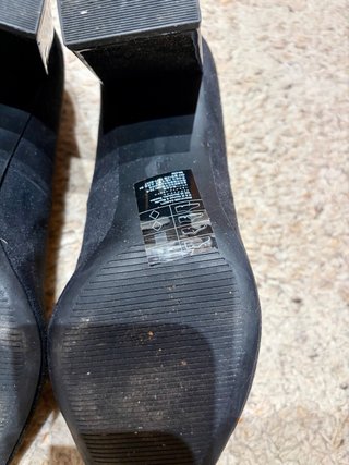 Zapatos tacón ancho H&M negros Talla 39 elegantes