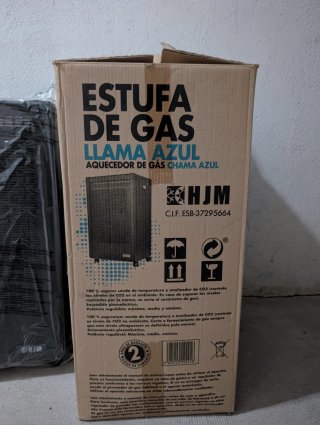 Estufa de Gas HJM LLAMA AZUL GA4200
