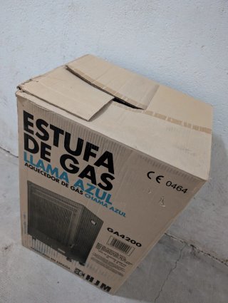 Estufa de Gas HJM LLAMA AZUL GA4200