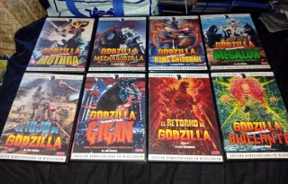 Colección DVD Godzilla Manga Films (8 Películas)