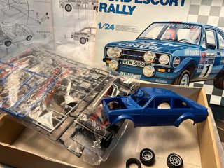 Maqueta Ford Escort RS1800 escala 1/24 ESCI