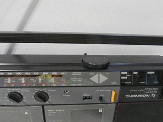 Radio Cassette Thomson Boombox Doble